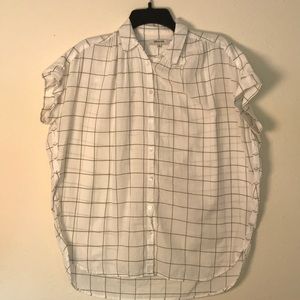 Madewell Window Pane Blouse